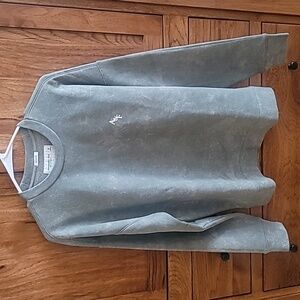 Abercrombie mens sweatshirt sage green
